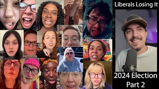 All The Lefties Losing It In The 2024 Election Part 2 [upl. by Annekim]