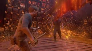 Uncharted 4 A Thiefs End Rafe Sword Fight Crushing difficulty [upl. by Nnairahs689]