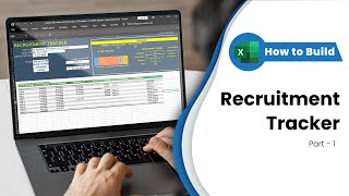 Recruitment Tracker Excel Template  Building Step by Step  Part 1 [upl. by Nivk294]