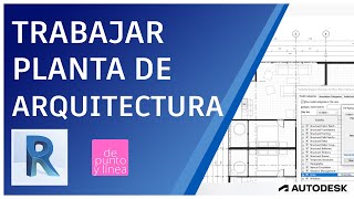 Modelamiento Arquitectónico Trabajar planta de arquitectura crear cotas y trabajo grafico [upl. by Hendrick]