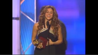 Shakira wins Record of the Year  Grammys 2006 [upl. by Starinsky]