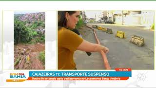 Cajazeiras 11 Transporte segue suspenso [upl. by Sualkin]