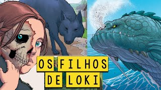 Os Assustadores Filhos de Loki  Mitologia Nórdica em Quadrinhos  Foca na História [upl. by Ymas]