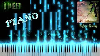 11 Defying Gravity  Wicked 2024  Piano arr Tutorial [upl. by Killian557]