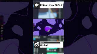 Rhino Linux 20242 Quick Overview shorts [upl. by Terrence]