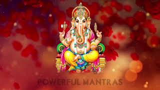 108 Names of Ganesha  Ganesha Ashtottara Shatanamavali  Mantra to remove all obstacles [upl. by Bomke429]