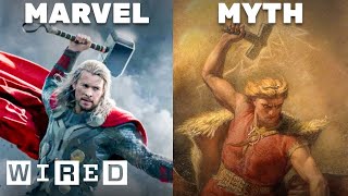 Marvel vs Norse Mythology Every God in Thor Explained amp Compared  WIRED [upl. by Lemak]