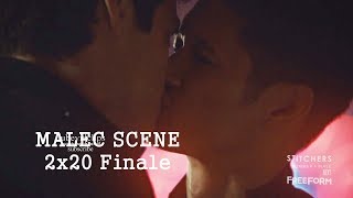 Shadowhunters 2x20 Magnus Alec Kiss amp Back Together Malec Scene Season 2 Episode 20 Finale [upl. by Tirma]