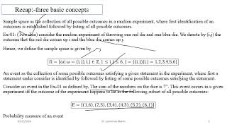 L02 Discrete probabilistic modelling [upl. by Stafford]