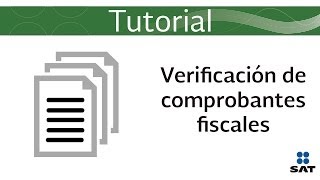 Tutorial Verificación de comprobantes fiscales impresos [upl. by Garey]