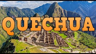 Quéchua Runasimi  Língua indígena dos Andes Língua Inca Linguística [upl. by Einahpehs]