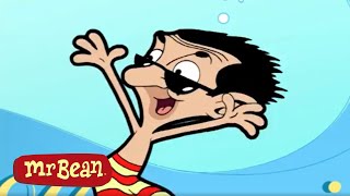 Mr Bean Cartoon Long Compilation  CatSitting  Season 1  Cartoons for Kids [upl. by Horten]