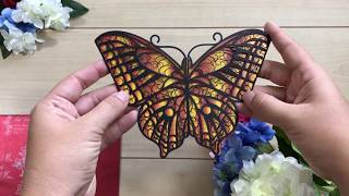 Butterfly Shaped Laser Cut Invitation [upl. by Ardnasirk]