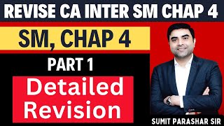 SM Chap 4 Revision  Marathon Revision series Jan25  Part 1  by Sumit Parashar Sir [upl. by Goraud910]