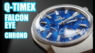 QTimex Falcon Eye Chronograph  Its A Bluesy Doozy [upl. by Noleta821]