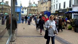 Town Centre Mansfield Nottinghamshire [upl. by Carmelina391]