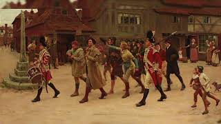 The British Grenadiers  British Fife and Drum Tune [upl. by Aitercul552]