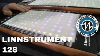 NAMM 2017 Roger Linns Linnstrument 128 [upl. by Ninel]