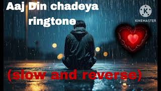 Aaj Din Chadeya ringtone 🥰trending viralvideo [upl. by Aehtrod813]