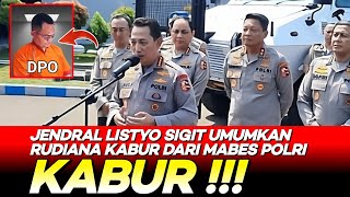 INFO A1 VALID‼️ IPTU RUDIANA KABUR JADI BORONAN PROPAM MABES POLRI SETELAH 3 HARI JALANI PEMERIKSAAN [upl. by Ferriter]