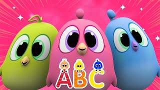 ABC Song for Giligilis  Learn Lowercase ABCs Shapes amp Numbers  Super Simple Learning [upl. by Fulvia793]