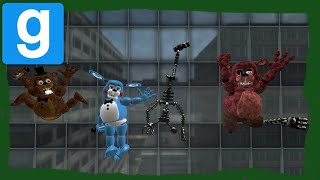 Throwing Fnaf off a building part 4 [upl. by Amsirhc]