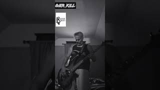 OVERKILL ELIMINATION  BASS SHORTY overkill thrashmetal bassscover [upl. by Hainahpez617]