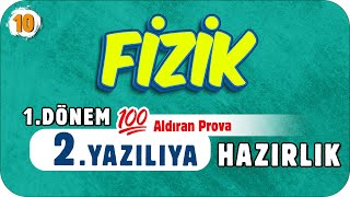 10Sınıf Fizik 1Dönem 2Yazılıya Hazırlık 📑 2023 [upl. by Vasiliu235]