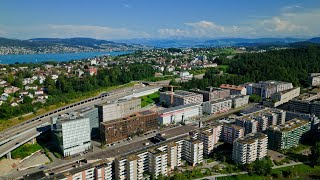 Greencity Manegghof Zurich ZH  les travaux de construction avancent à grands pas [upl. by Francyne]