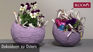 Dekoideen zu Ostern  DIY Osterdeko  easter decoration  BLOOM’s Floristik [upl. by Llebpmac]