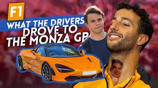 What the F1 drivers drove to the 2022 Monza GP [upl. by Ahseinet52]