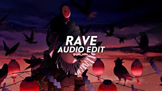 rave  dxrk  edit audio [upl. by Yrreiht]