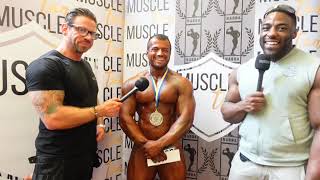 NABBA ENGLAND  Back Stage Interviews 2023 [upl. by Lettie284]