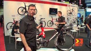 Argon 18 E118 2014 Triathlon Bike  Bike Insiders  Argon Time Trial Bike 2013 Interbike [upl. by Joash]