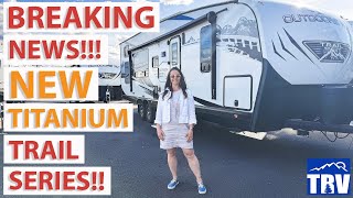 Brand New Titanium MTN TRX Trail Series Toy Hauler by Outdoors RV [upl. by Schwartz]