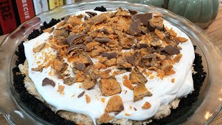 No Bake Butterfinger Pie [upl. by Agarhs]