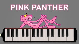 Pink Panther Theme Song  Melodica Academy Tutorials [upl. by Akkahs]