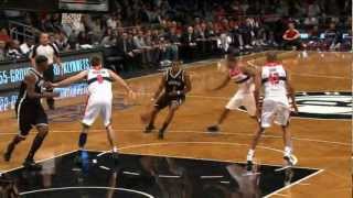 Joe Johnson NoLooks to Andray Blatche [upl. by Cecile]