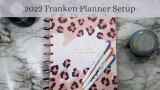 2022 Franken Planner Setup [upl. by Trebloc922]