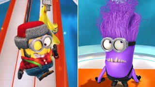 Minion Rush Banana Day  Lumberjack Minion Runs as Evil Minion at Vectors Fortress Full Gameplay [upl. by Yldarb]