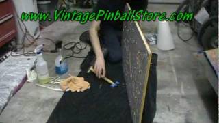 How To Do Pinball Playfield TouchUps  Part 2 PinDude Pinball Project [upl. by Reizarf]