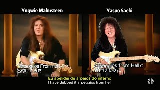 Arpeggios from Hell  Yngwie Malmsteen  Yasuo saeki [upl. by Karyn]