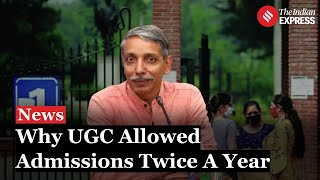 UGC Allows Biannual Admissions In Higher Education Offering Flexibility For Student Intake [upl. by Zuckerman961]