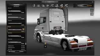 Euro Truck Simulator 2Customization Scania T [upl. by Yeliah748]