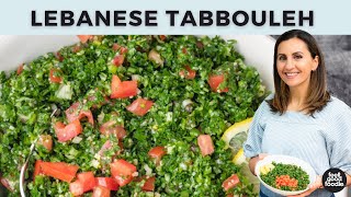 Lebanese Tabbouleh Salad  Great Ramadan Recipe [upl. by Ilohcin681]