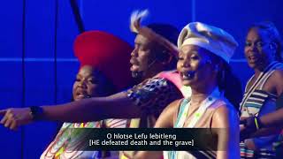 Joyous Celebration amp Psalmist Sefako  Re Batho Ba Moya Official Video Live At The Durban  2024 [upl. by Nnylsor]