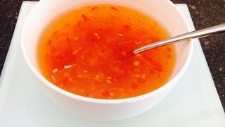 Super Easy Quick Vietnamese Dipping Sauce Nước Chấm Nước Mắm English [upl. by Ahsihat]