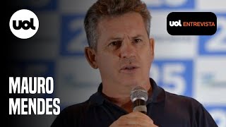 Mauro Mendes fala de Reforma tributária governo Lula Bolsonaro inelegível  UOL Entrevista [upl. by Rao]