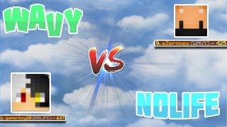 Hypixel Bedwars Guild vs Guild  NoLife vs Wavy [upl. by Had]