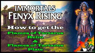 How to get the quotFlamesquot Tartaros Armor Set I Immortals  Fenyx Rising [upl. by Remot]